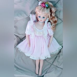 Vintage Porcelain Ballerina Doll 16 inches
